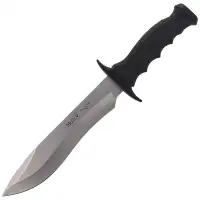 Nóż Muela 85-181 Black Rubber, Satin 420H