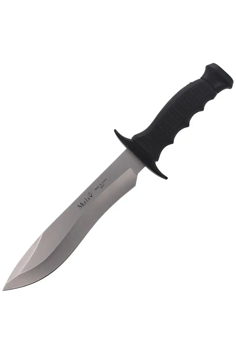 Nóż Muela 85-181 Black Rubber, Satin 420H