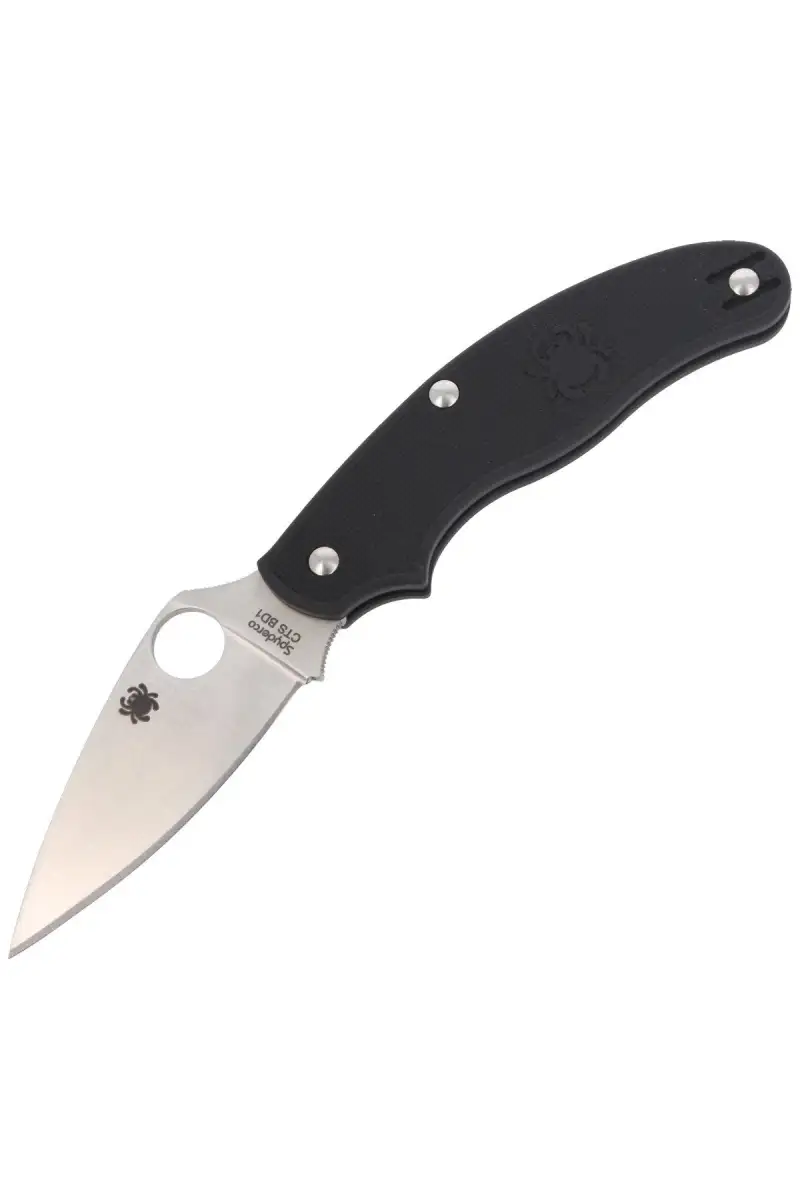 Nóż składany Spyderco UK Penknife Leaf Black FRN, Satin CTS BD1N by Sal Glesser (C94PBK)