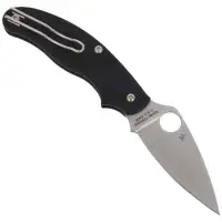 Nóż składany Spyderco UK Penknife Leaf Black FRN, Satin CTS BD1N by Sal Glesser (C94PBK)