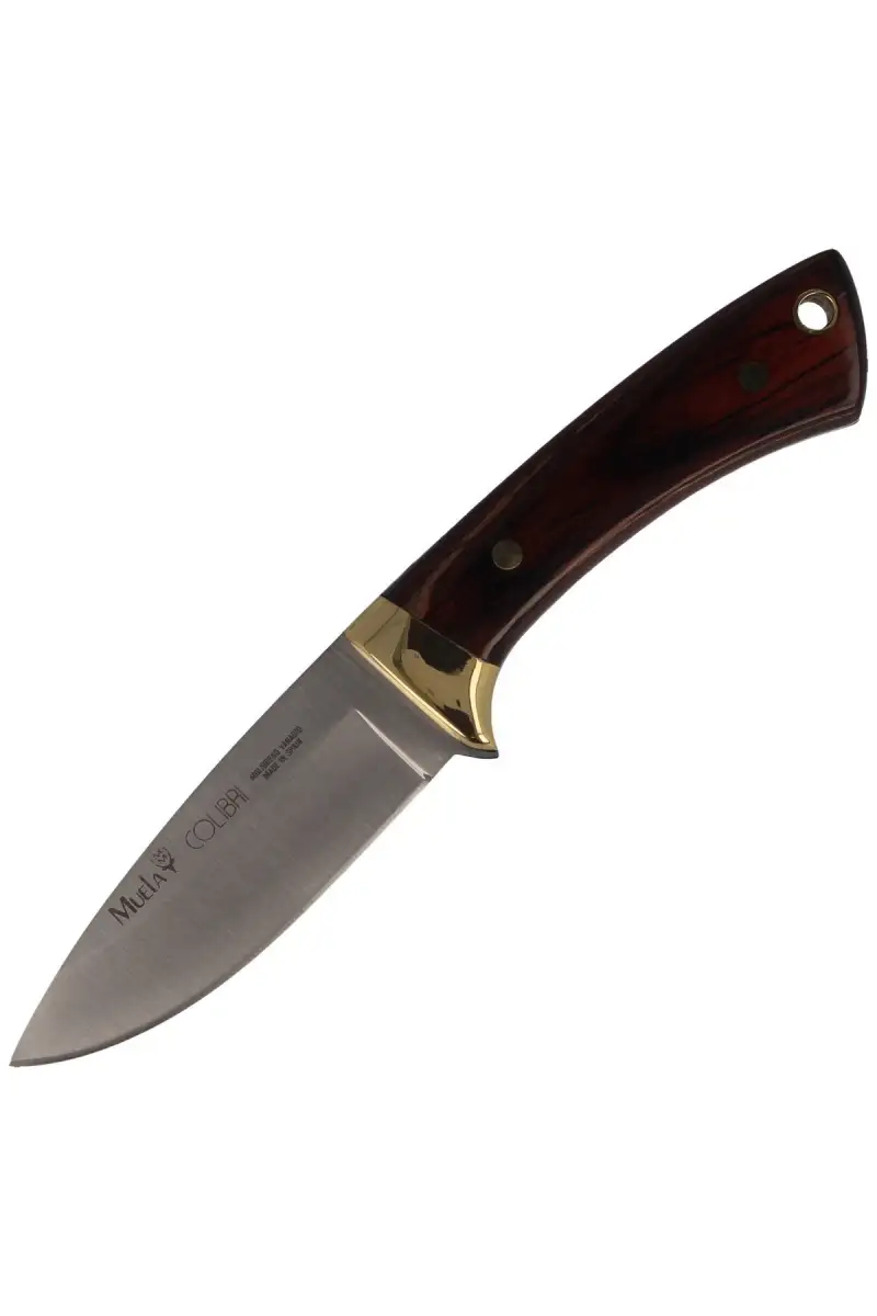 Nóż Muela Colibri COL-7M Pakka Wood, Satin X50CrMoV15