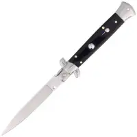 Nóż sprężynowy Frank Beltrame Stiletto Black 23cm (FB 23/37)
