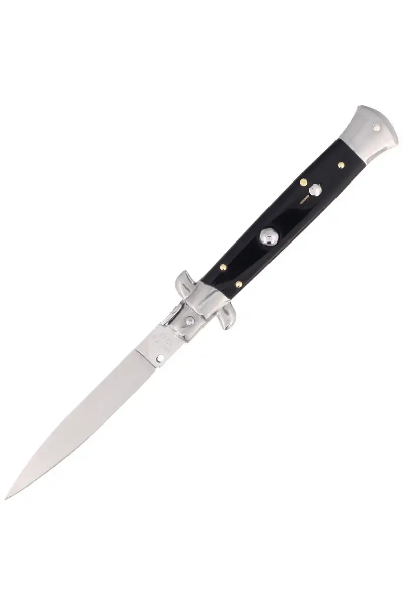 Nóż sprężynowy Frank Beltrame Stiletto Black 23cm (FB 23/37)