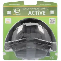 Ochronniki słuchu aktywne RealHunter Black (258-012)