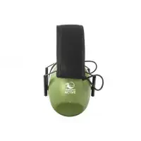 Ochronniki słuchu aktywne RealHunter Olive (258-013)