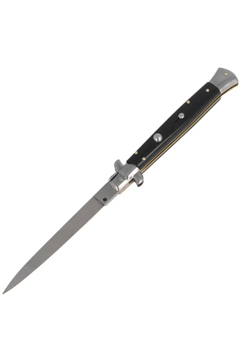 Nóż sprężynowy Frank Beltrame Stiletto Black 28cm (FB 28/37)