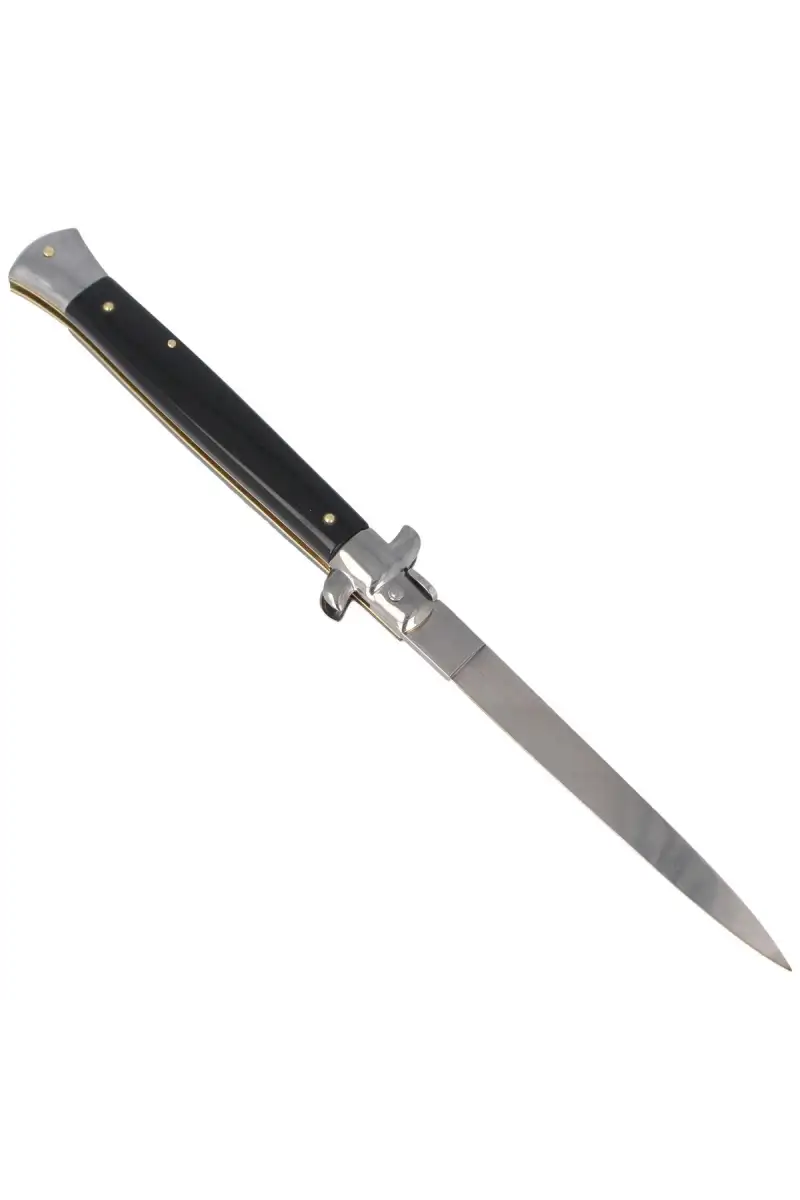 Nóż sprężynowy Frank Beltrame Stiletto Black 28cm (FB 28/37)