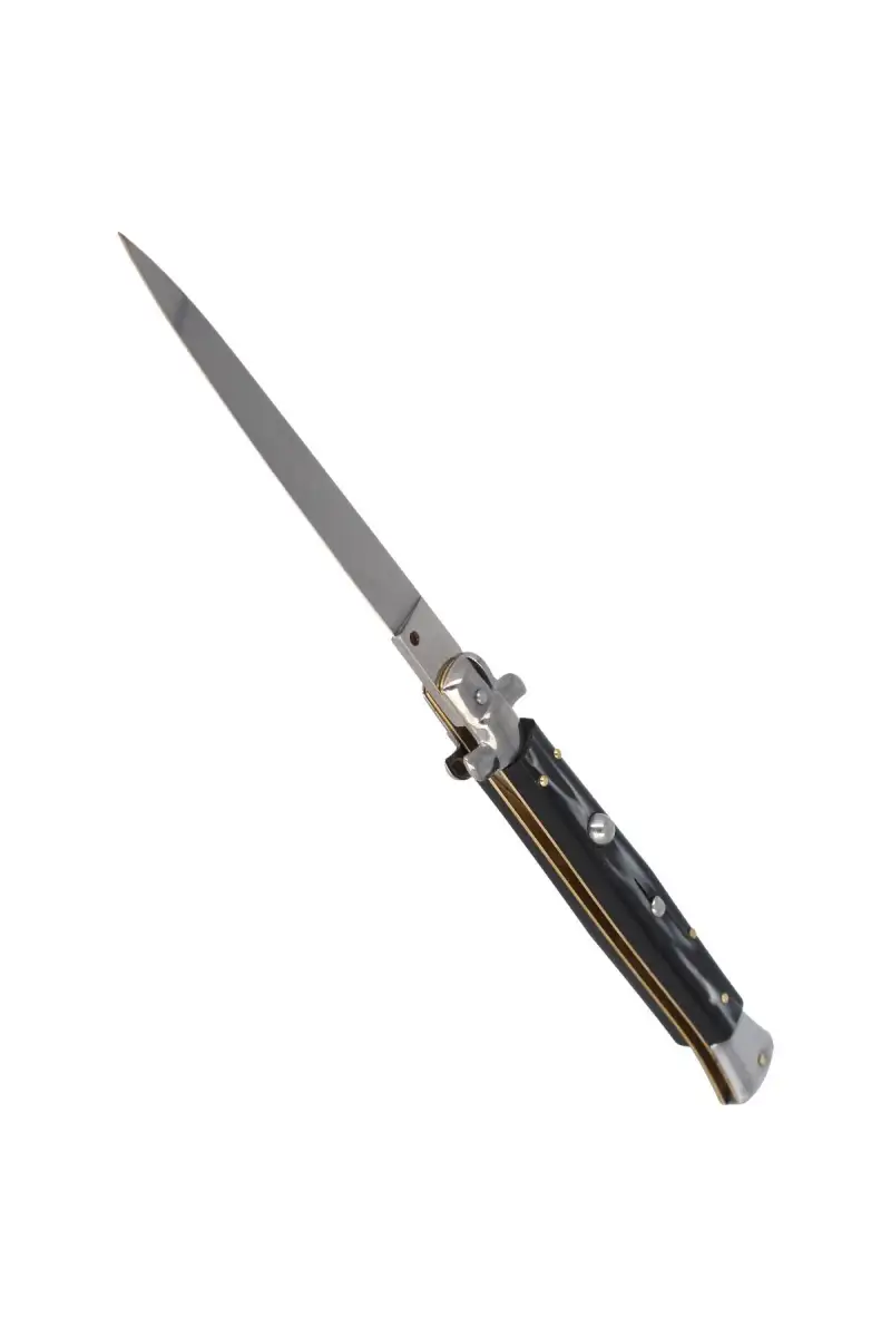 Nóż sprężynowy Frank Beltrame Stiletto Imit. Horn 28cm (FB 28/81)
