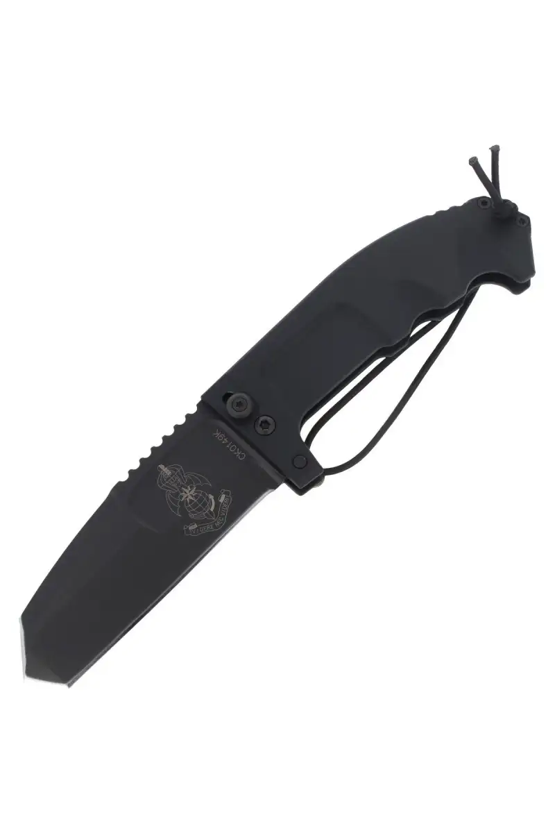 Nóż składany Extrema Ratio RAO Black Aluminium, Black MIL-C N690 (04.1000.0141/BLK)