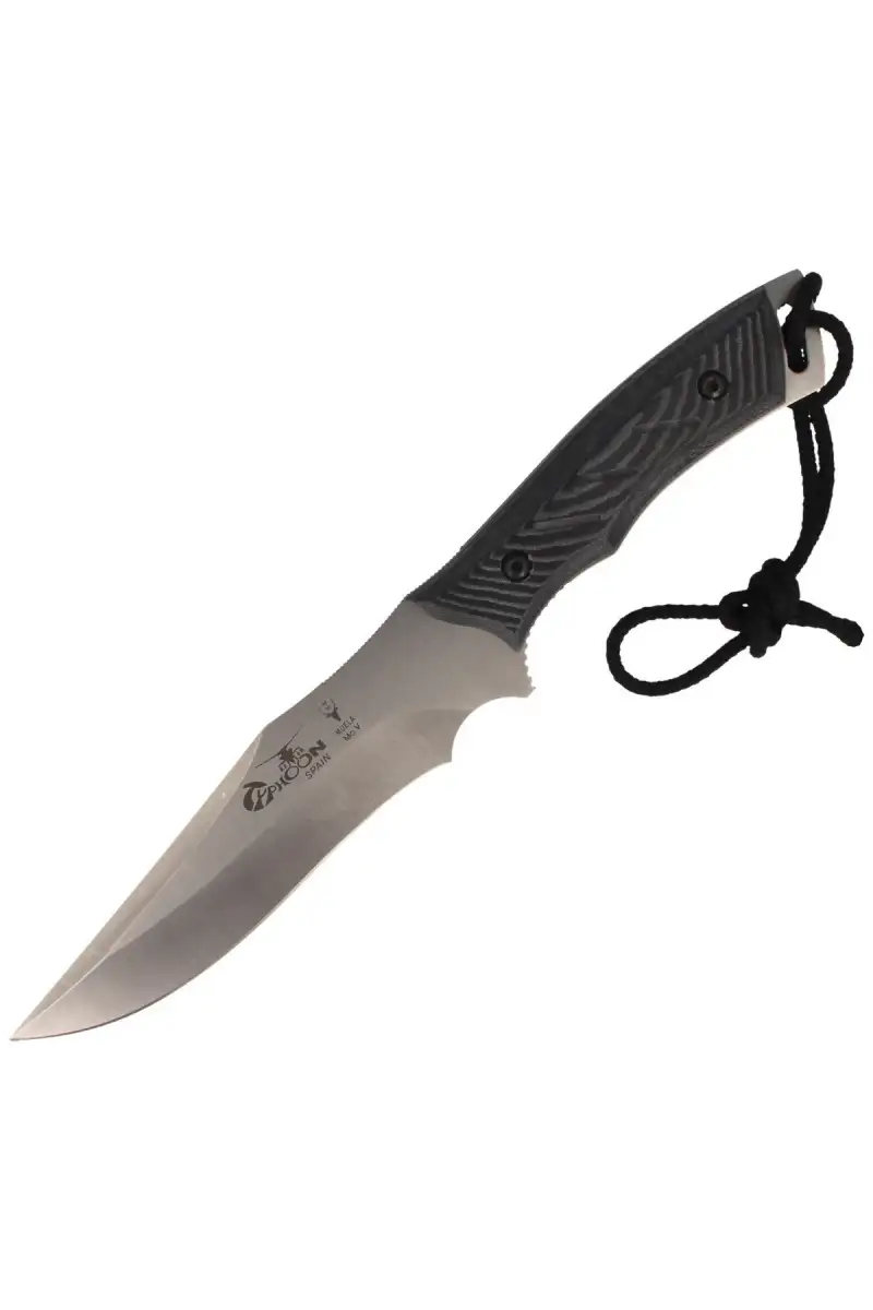 Nóż Muela Typhoon-15W Black Micarta, Satin X50CrMoV15