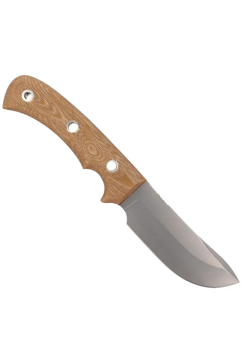 Nóż Muela Aborigen-12D Desert Canvas Micarta, Satin X50CrMoV15 by Maykol Garcia