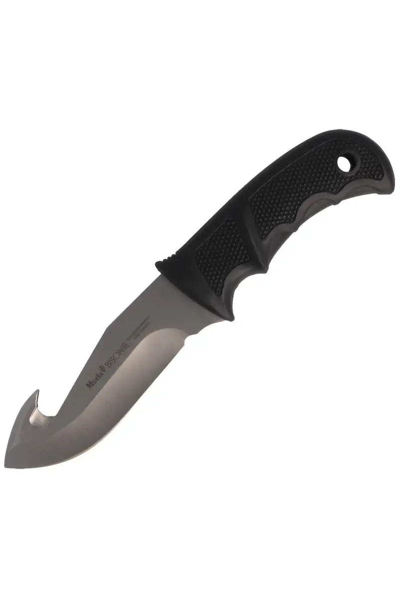 Nóż Muela Bisonte-11G Polymer Black, Satin X50CrMoV15