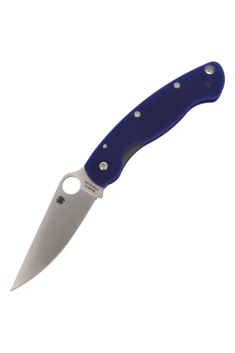 Nóż składany Spyderco Military G-10 Dark Blue CPM S110V (C36GPDBL)