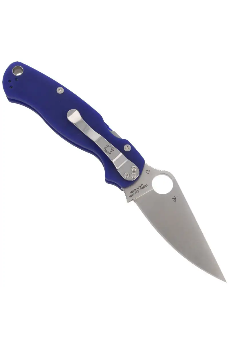 Nóż składany Spyderco Para Military 2 G-10 Dark Blue CPM S110V (C81GPDBL2)