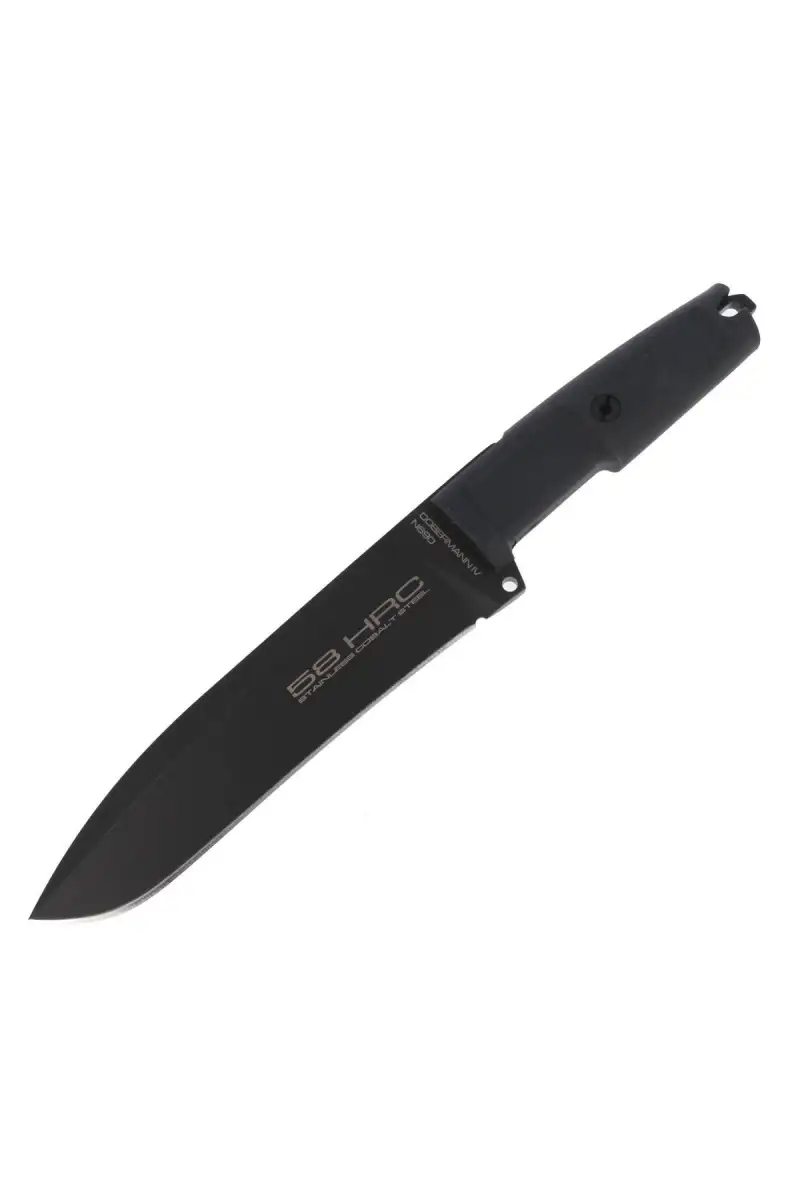 Nóż Extrema Ratio Dobermann IV Tactical Black Forprene, Black N690 (04.1000.0184/BLK)