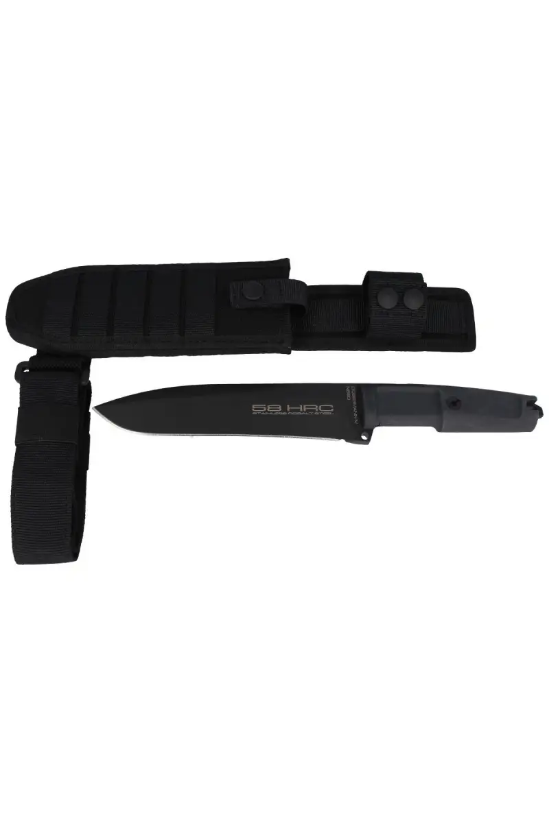 Nóż Extrema Ratio Dobermann IV Tactical Black Forprene, Black N690 (04.1000.0184/BLK)