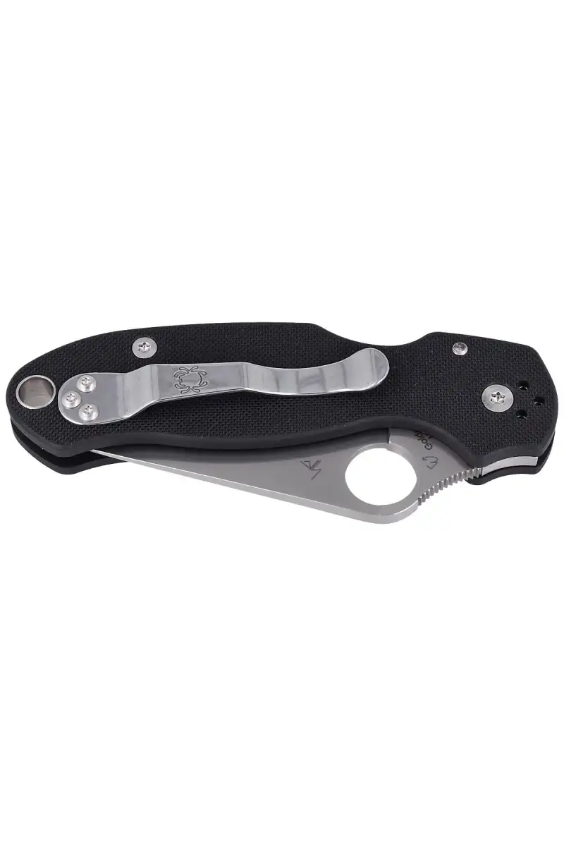 Nóż składany Spyderco Para 3 G-10 Black Plain (C223GP)
