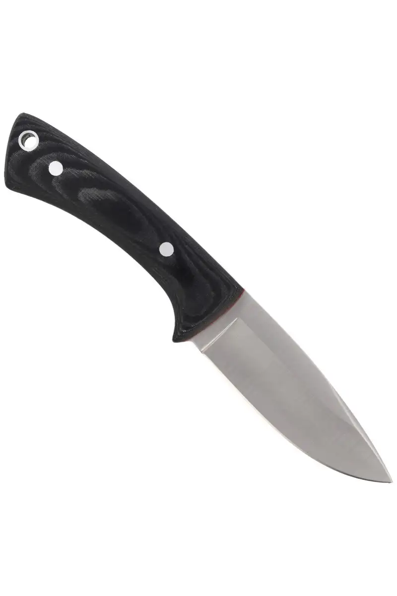 Nóż na szyję Muela Peccary-8M Neck Knife Black Micarta, Satin X50CrMoV15