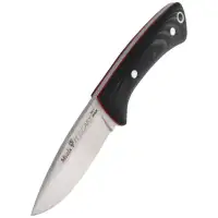 Nóż na szyję Muela Peccary-8M Neck Knife Black Micarta, Satin X50CrMoV15