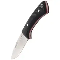 Nóż na szyję Muela Peccary-8M Neck Knife Black Micarta, Satin X50CrMoV15