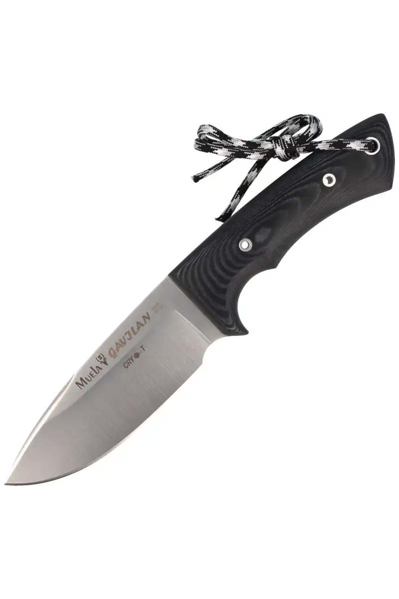 Nóż Muela Full Tang Black Micarta, Satin 1.4116 CRYO-T (GAVILAN M)