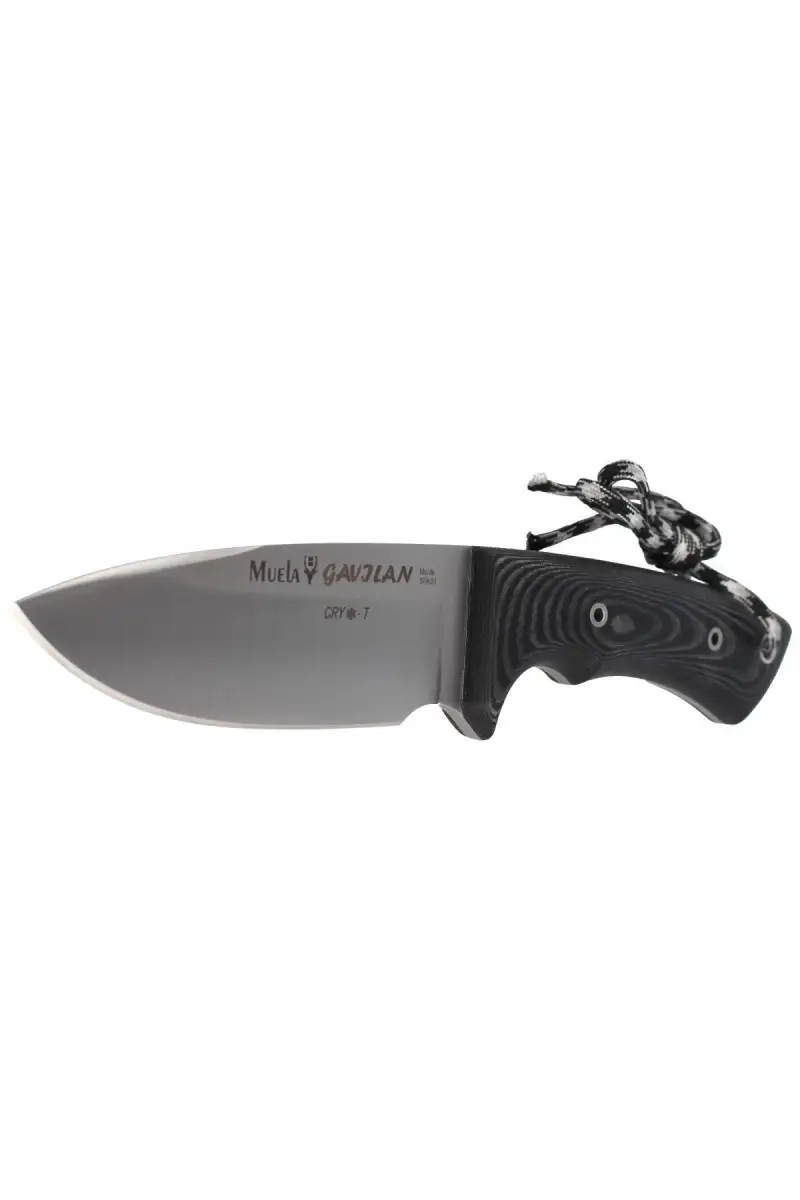 Nóż Muela Full Tang Black Micarta, Satin 1.4116 CRYO-T (GAVILAN M)