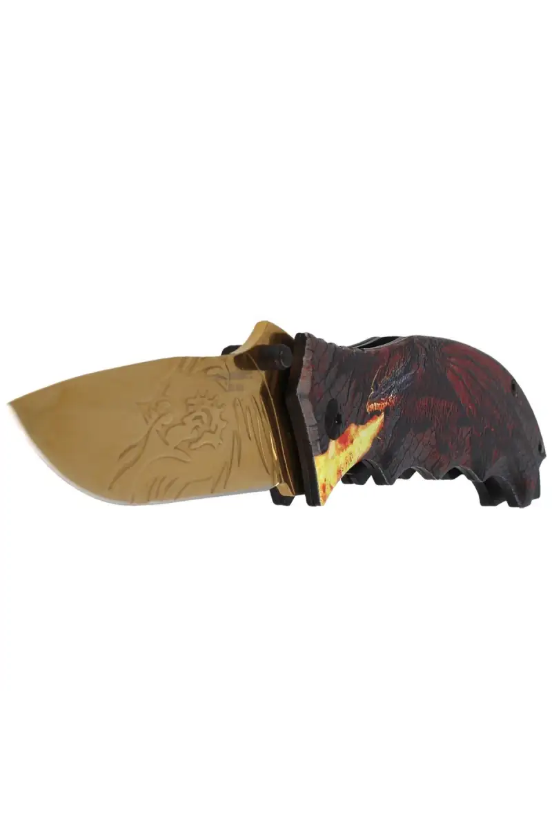 Nóż Herbertz Solingen motyw 3D, Dragon 83mm (585112)