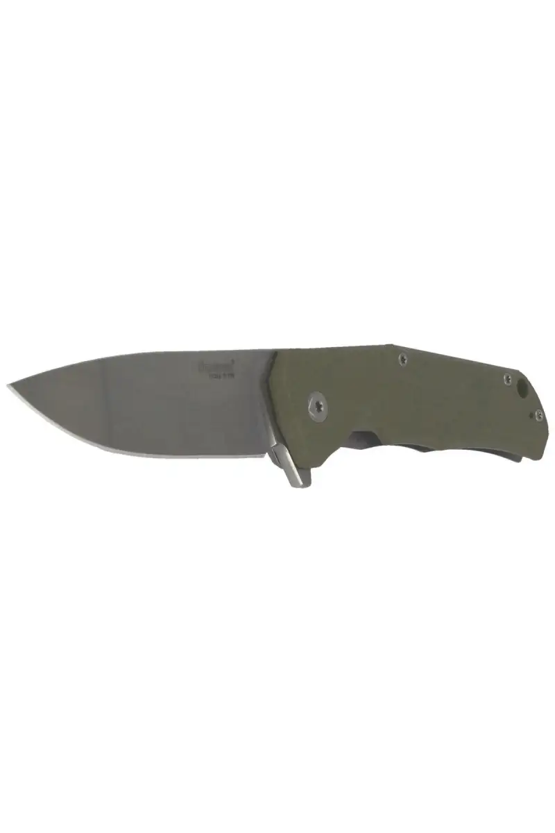 Nóż składany LionSteel T.R.E. G10 Green, Stone Washed Blade (TRE GGR)