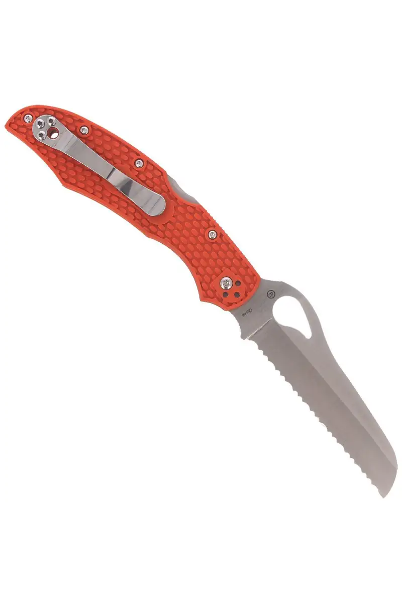 Nóż Spyderco Byrd Cara Cara Rescue 2 FRN Orange, Spyder (BY17SOR2)