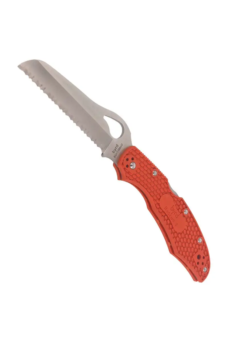 Nóż Spyderco Byrd Cara Cara Rescue 2 FRN Orange, Spyder (BY17SOR2)