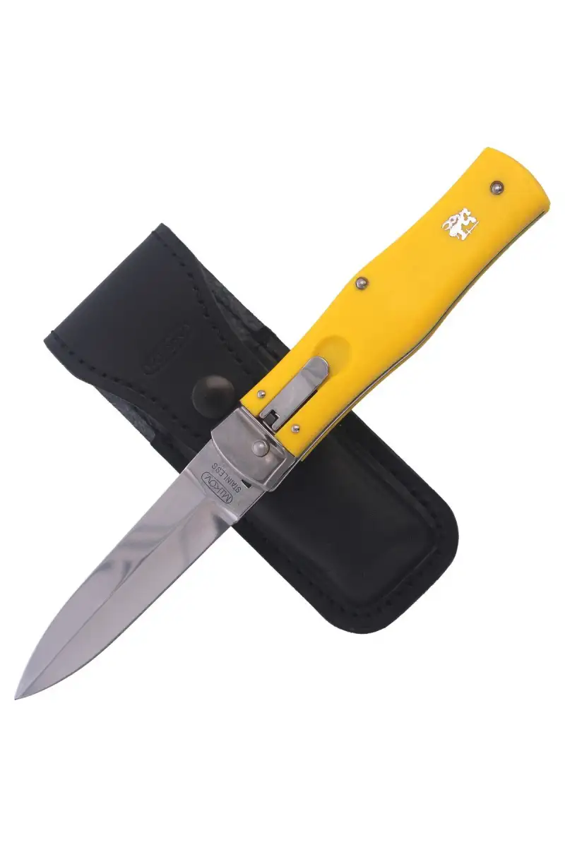 Nóż sprężynowy Mikov Predator ABS (241-NH-1/KP YELLOW)