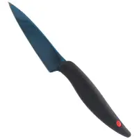 Kasumi Blue Titanium Paring kuty japoński nóż do warzyw 80mm (22008/B)