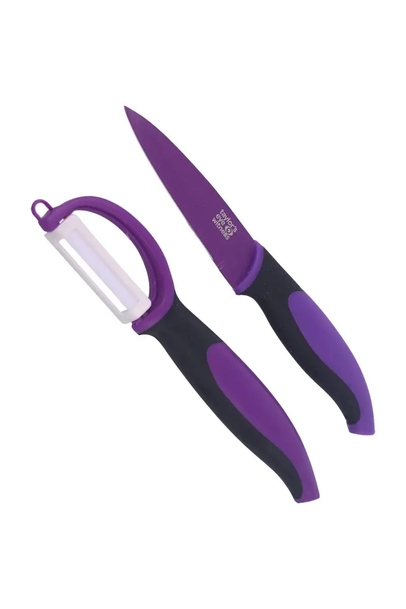 Zestaw Taylor's Eye Nóż Obierak i Obieraczka Violet (377800)