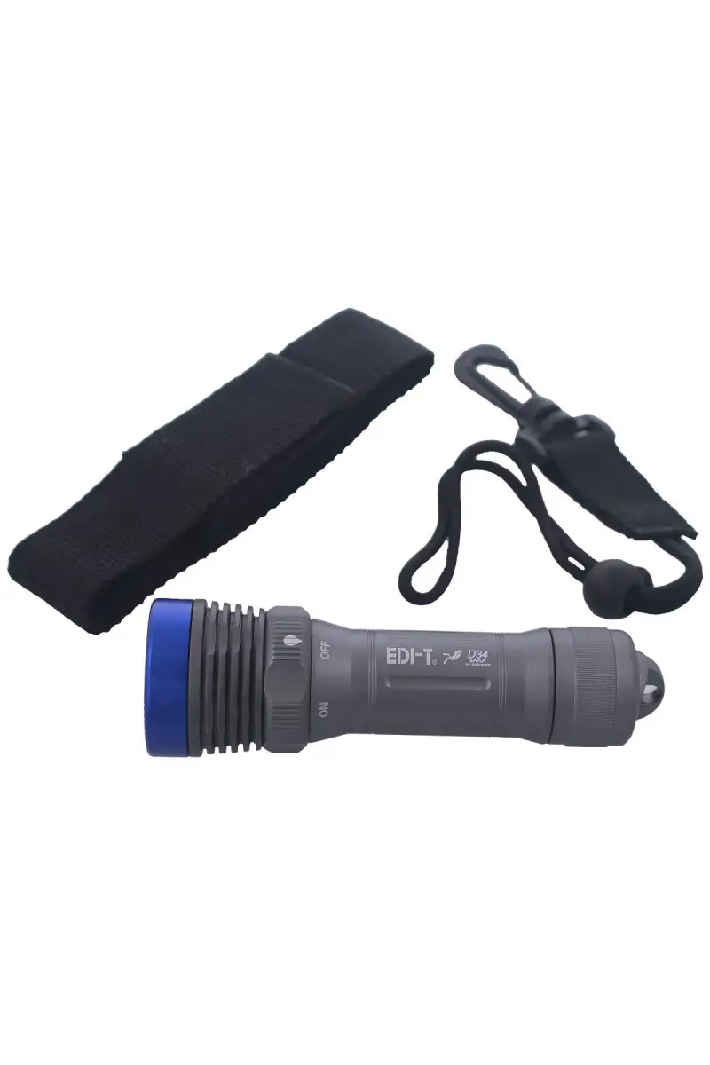 Latarka LED EDI-T wodoodporna 300lm (LM D34N300-R)