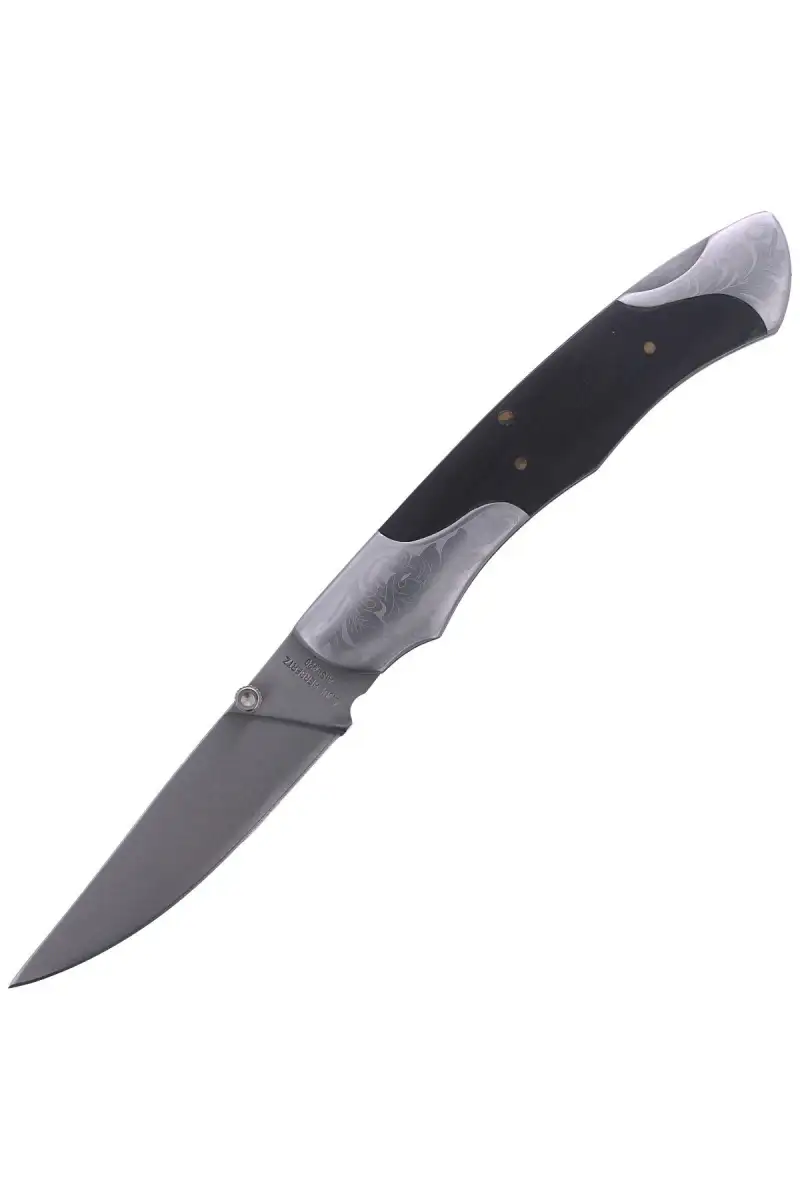 Nóż składany Herbertz CJH Dark Brown Wood, Satin 420 (2095129 - 10000394)