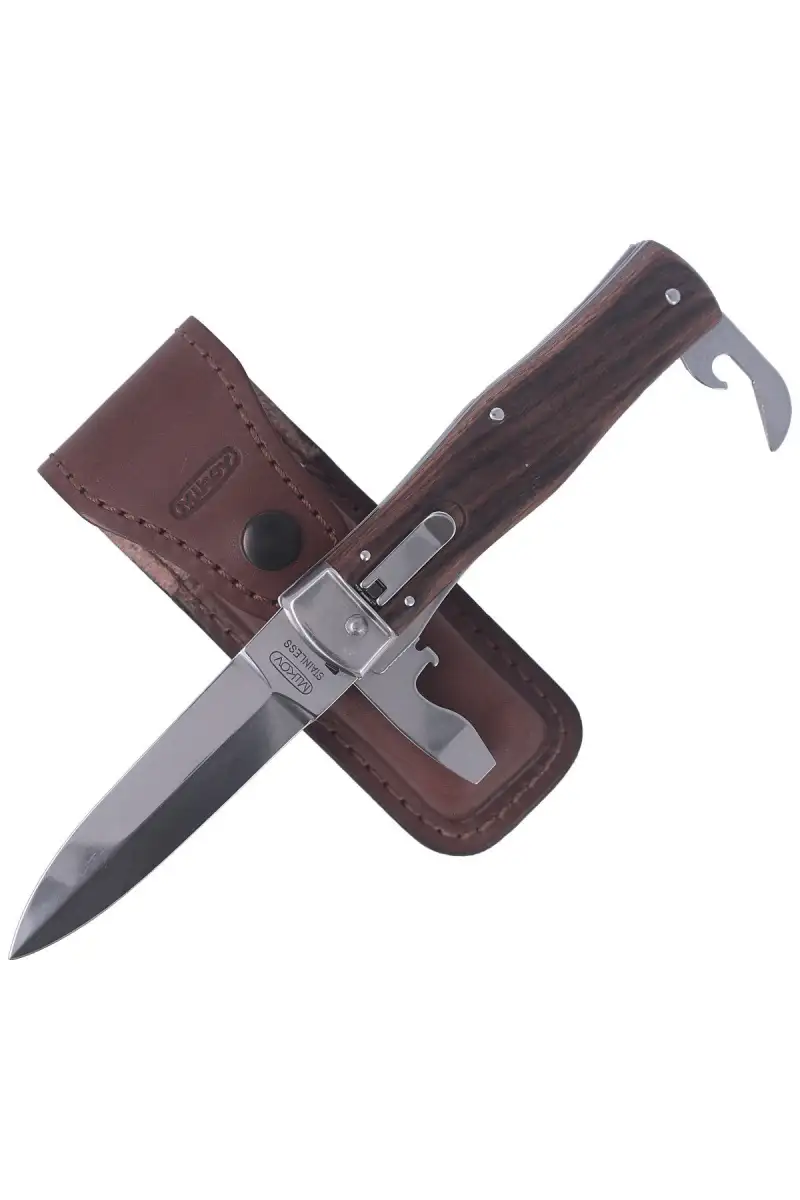 Nóż sprężynowy Mikov Predator Palisander Wood 3ostrz (241-ND-3/KP)