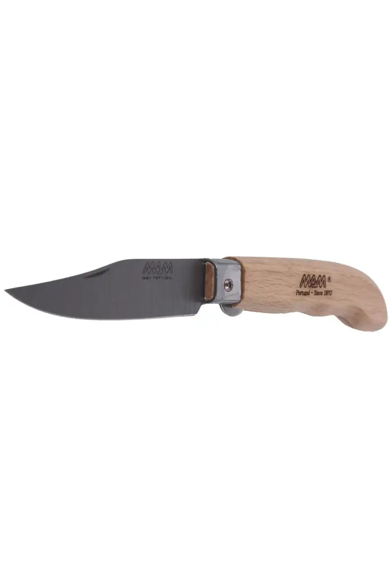 Nóż składany MAM Sportive z blokadą, Medium Light Beach Wood 83mm (2046-LW)
