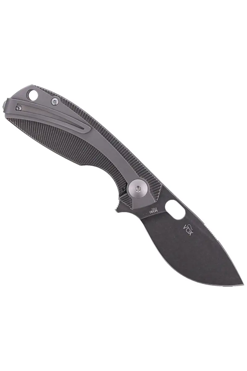 Nóż składany Viper Lille DSW/Grey Titanium, Dark Stonesashed M390 by Jesper Voxnæs (V5963TITI)