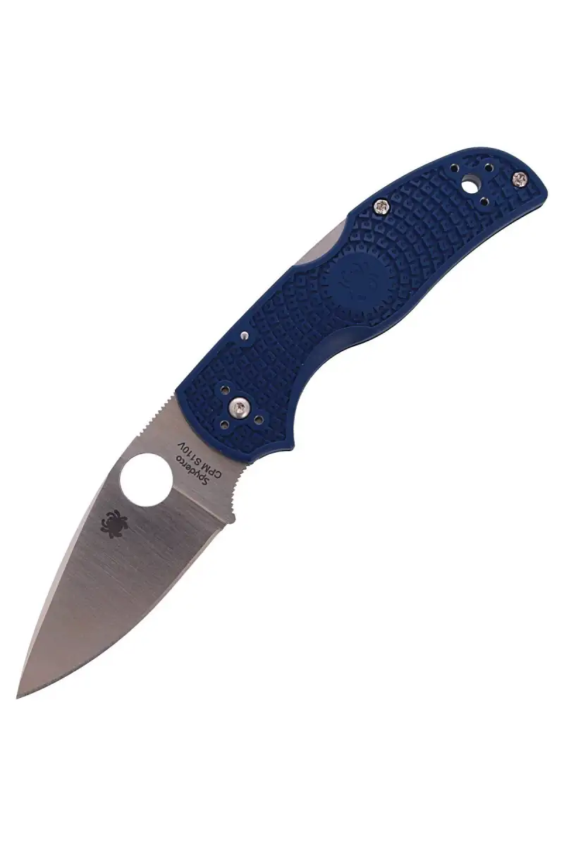 Nóż składany Spyderco Native 5 Dark Blue FRN, Satin CPM S110V by Sal Glesser (C41DBL5)