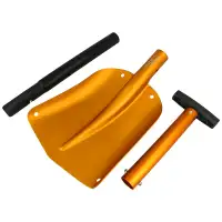 Teleskopowa aluminiowa łopata Herbertz Solingen Orange (587800)