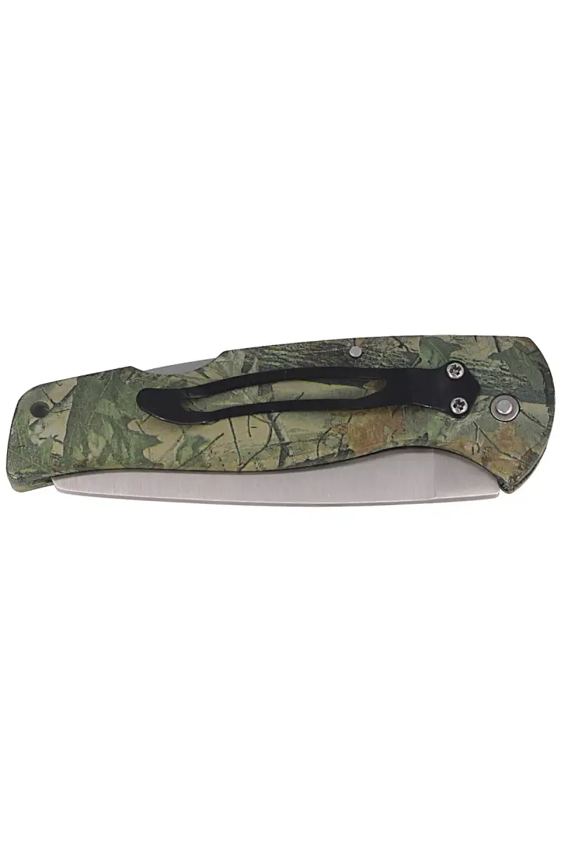 Piła składana Herbertz Solingen Wood Camo Elastomer, Satin Finish 114mm (55004)