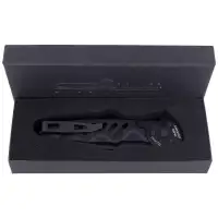 Nóż automatyczny Extrema Ratio Caimano Nero Black Aluminium, Black MIL-C N690 (04.1000.0169/BLK)