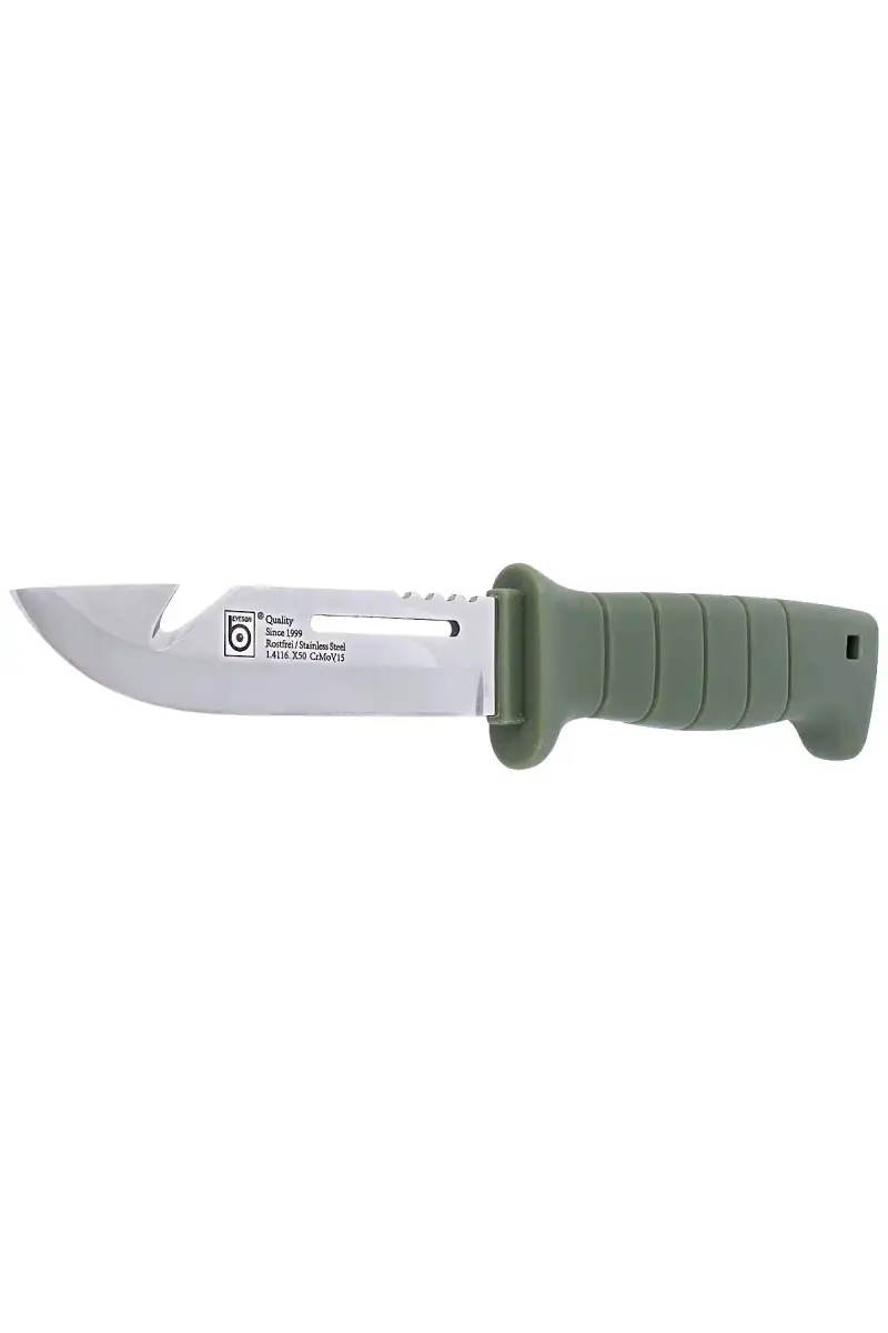 Nóż Lindbloms Eyeson Hunting/Fishing Knife Green, Stainless (VT-333)