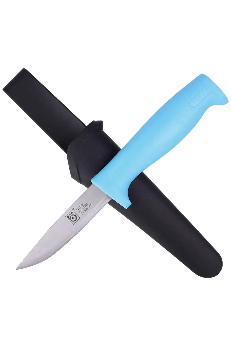 Nóż Lindbloms Eyeson Craftman's Knife Light Blue ABS, Carbon (VT-860HB)