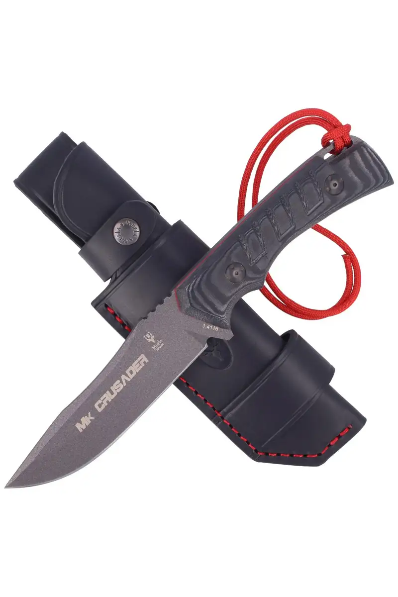 Nóż Muela Full Tang Micarta Black 130mm (CRUSADER-13M.N)