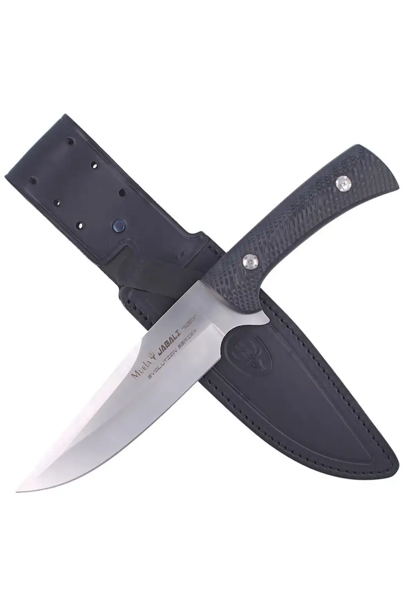 Nóż Muela Full Tang, Micarta Black 170mm (JABALI-17M)