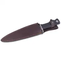 Nóż Muela Caribu.G Remate Black Rubber, Satin X50CrMoV15