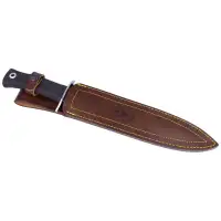 Nóż Muela BW-24G Remate Rubber Black, Satin X50CrMoV15