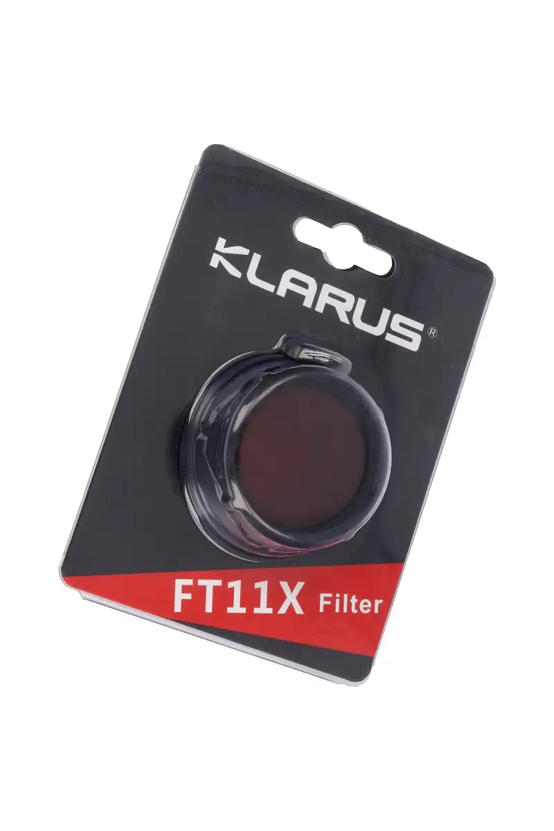 Filtr do latarek Klarus XT11X czerwony (FT11X RD)