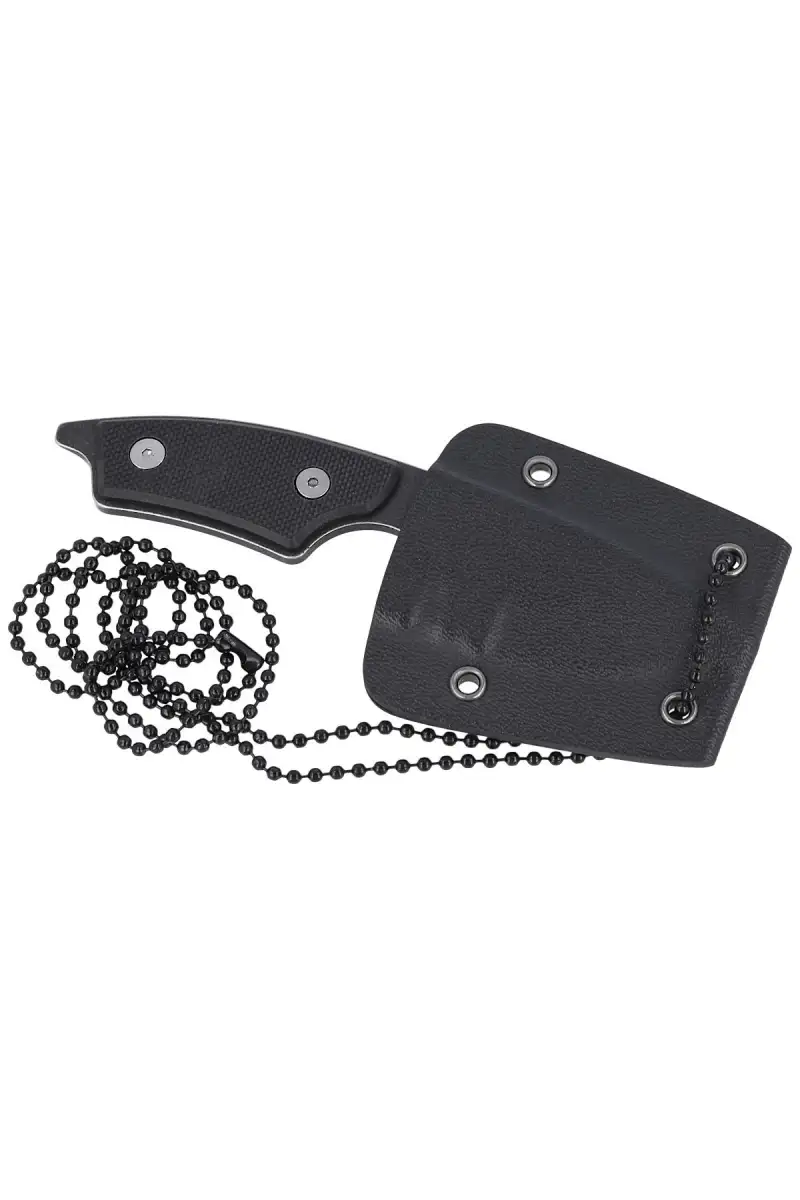 Nóż na szyję Herbertz CJH Neck Knife Black G10, Black Stonewashed 420 (55041 - 10000345)